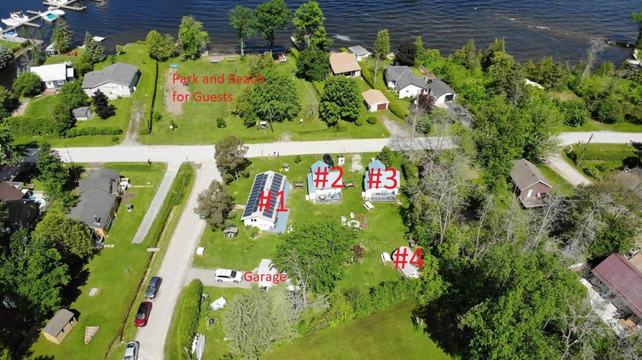 Fun Place With A Sandy Beach For Swimming, Boating, And Fishing, Featuring 3 Available Cabins Fenelon Falls ภายนอก รูปภาพ