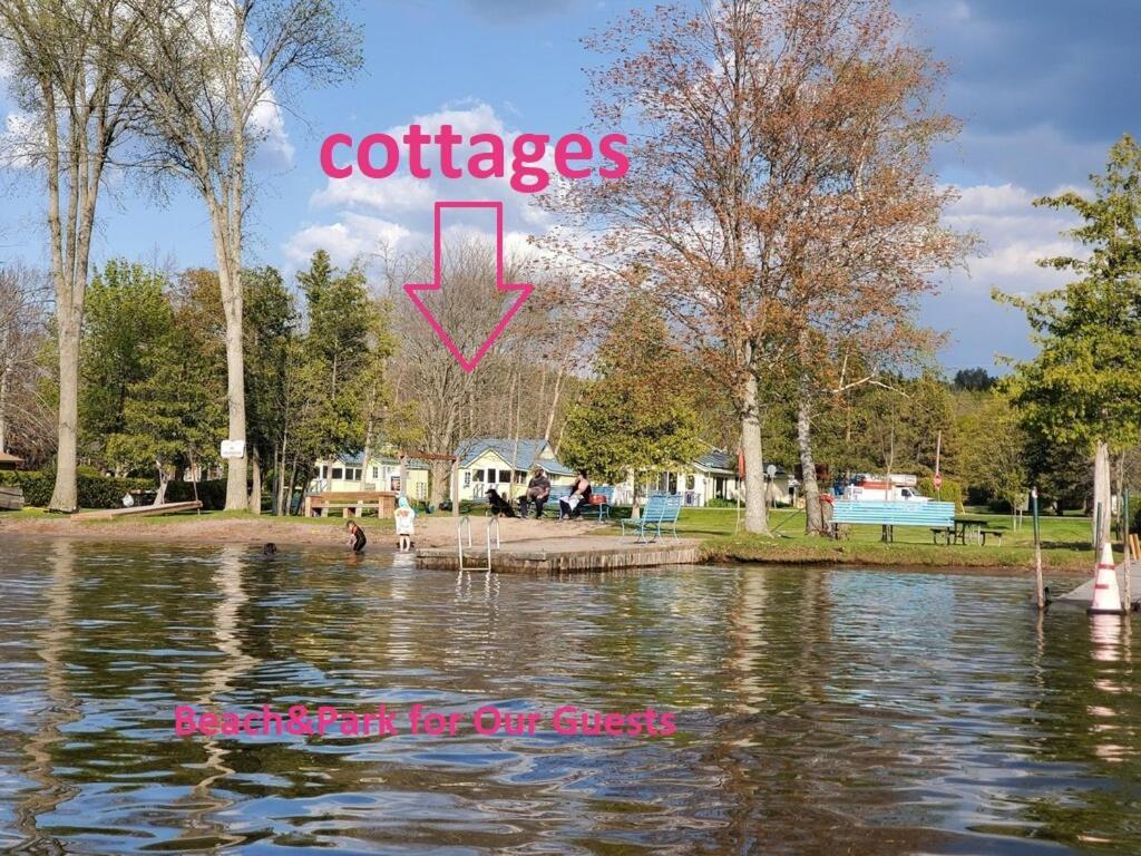 Fun Place With A Sandy Beach For Swimming, Boating, And Fishing, Featuring 3 Available Cabins Fenelon Falls ภายนอก รูปภาพ